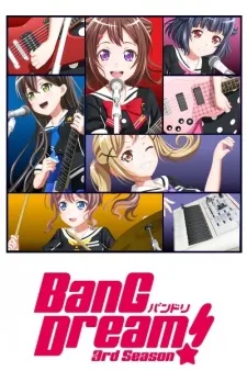 دانلود انیمه BanG Dream! 3rd Season از لینک مستقیم به همراه ترجمه و زیرنویس فارسی